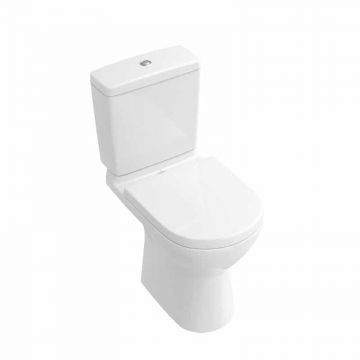 Set vas WC Villeroy & Boch, O.Novo cu rezervor si capac soft close Alb