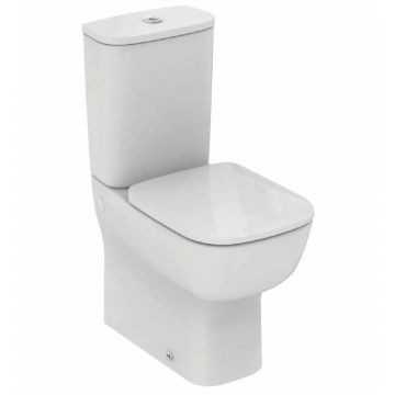 Vas wc pe pardoseala pentru rezervor asezat Ideal Standard Esedra BTW, alb - T282001