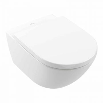 Vas WC suspendat Villeroy & Boch Subway 3.0 cu Twist Flush Alb