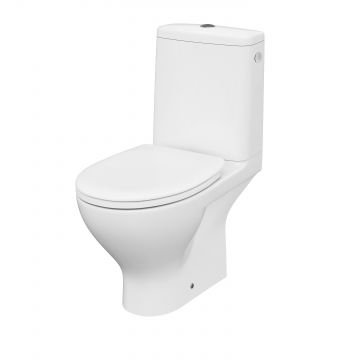 Set compact WC Cersanit Moduo, ceramica, alb, 5 l, 78.5 x 65.5 x 35,5 cm