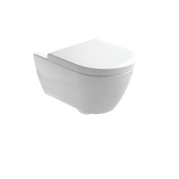 Vas Wc Gala Emma Rounded suspendat - Culoare Alb pal