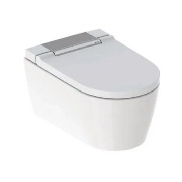 Vas Wc Geberit Aquaclean Sela suspendat cu functie de bideu - Culoare Alb pal
