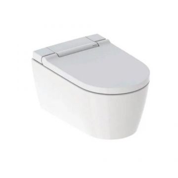 Vas wc Geberit Aquaclean Sela suspendat cu functie de bideu electric - Culoare Alb pal