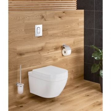 Vas Wc Grohe Euro Ceramic Rimless Triple Vortex suspendat - Culoare Alb pal Vas Wc Grohe Euro Ceramic Rimless Triple Vortex suspendat - Culoare Alb pal