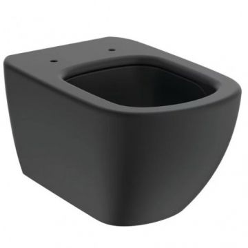 Vas Wc Ideal Standard Tesi Aquablade suspendat - Culoare Negru Vas Wc Ideal Standard Tesi Aquablade suspendat - Culoare Negru