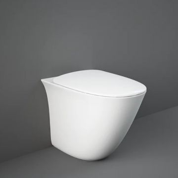 Vas Wc Rak Sensation Rimless stativ cu fixare ascunsa - Culoare Alb pal