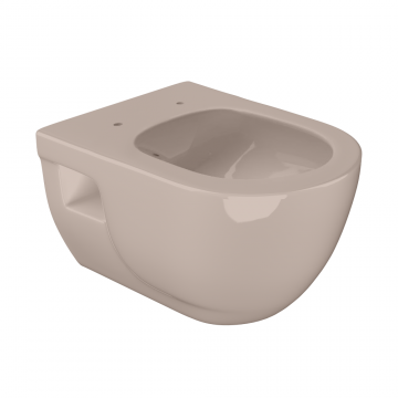 Vas WC suspendat rimless Celesta Brillo  53 x 35 5 cm  ceramica  bej