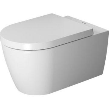 Set vas WC suspendat Duravit Me by Starck Rimless   capac cu inchidere lenta