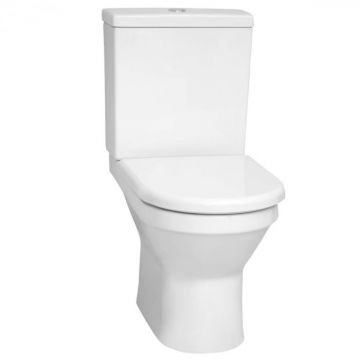 Vas WC compact cu iesire universala, spatele deschis, 65cm   5321L003-0075