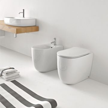 Vas WC Kerasan Nolita, stativ, alb - Culoare Alb pal