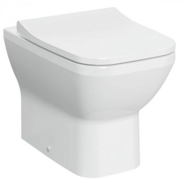 Vas WC rimless pe pardoseala lipit de perete 54cm   7085B003-0075
