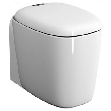 Vas WC rimless stativ lipit de perete, 55cm, cu iesire universala   7815B403-0075