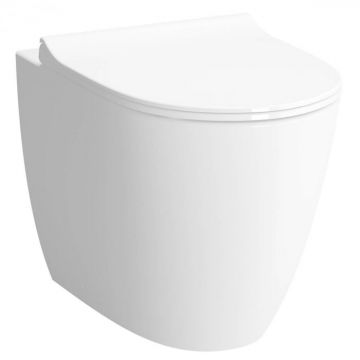 Vas WC stativ lipit de perete 54cm, evacuare orizontala, alb   5985B003-0075