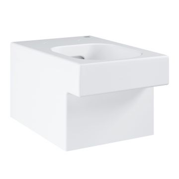 Vas wc suspendat Grohe Cube Ceramic Rimless  PureGuard  alb
