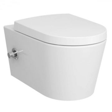 Vas WC suspendat rimless cu functie bideu, cu robinet incastrat pe stanga   5176B003-1684