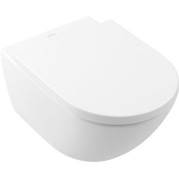 Vas WC suspendat Villeroy & Boch Subway 3.0 CeramicPlus 56x37cm  TwistFlush  alb mat