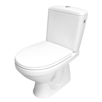 Set compact Roma R020 vertical+rezervor 3/6L + capac polipropilena antibacterian