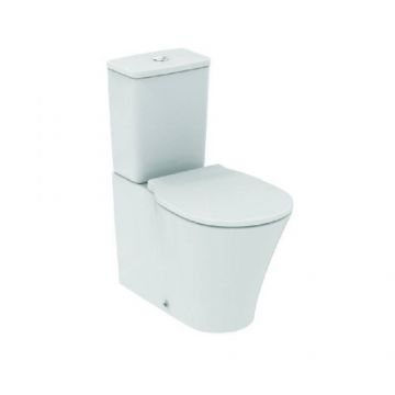 Set vas WC Ideal Standard Connect Air Aquablade back-to-wall cu rezervor si capac soft-close - Montaj pe pardoseala