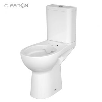 Set vas WC pe pardoseala rimless cu rezervor Cersanit 579 Etiuda  pentru persoane cu dizabilitati + mecanism