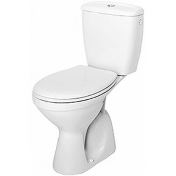 Set vas WC stativ Kolo, Idol, cu evacuare verticală, rezervor și capac, alb, 19036000