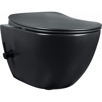 Vas de WC, cu funcție de bideu - cu baterie, Peonia, CBP_NWPW