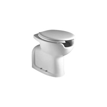 Vas WC pentru persoane cu dizabilitati, Hatria, Autonomy, cu deschidere frontala, alb