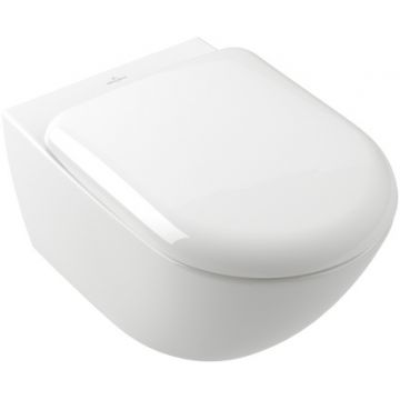 Vas wc suspendat Villeroy & Boch Antao Rimless TwistFlush  Ceramic Plus  37x56cm  White Alpin