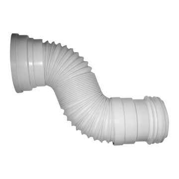Racord WC extensibil Wirquin cu manson Ø 93/100/110 mm lungime 65 cm