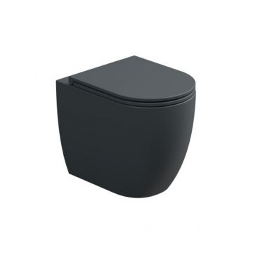 Vas WC GSG Like back-to-wall, stativ - Culoare ebano satinato 28