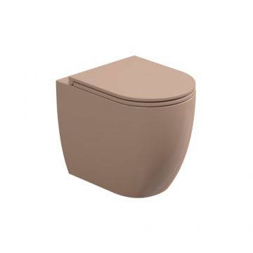 Vas WC GSG Like back-to-wall, stativ - Culoare rosa lucido 39