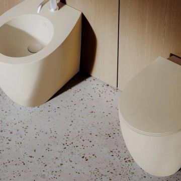 Vas WC Hatria Planeta Back-to-Wall stativ, mat