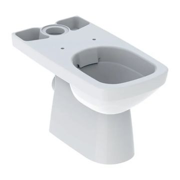 Vas WC pe pardoseala Geberit Selnova Square Rimfree alb lucios