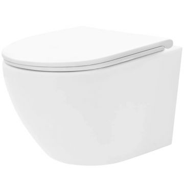Vas WC suspendabil Rea Carlo Mini Tornado Rimless Flat Pro