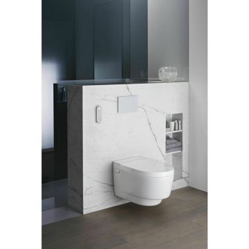 Vas wc suspendat Geberit Aquaclean Mera Comfort alb alpin cu functie de bideu electric