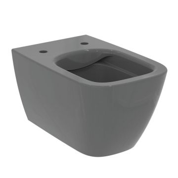Vas WC suspendat rimless Ideal Standard I.life B gri lucios